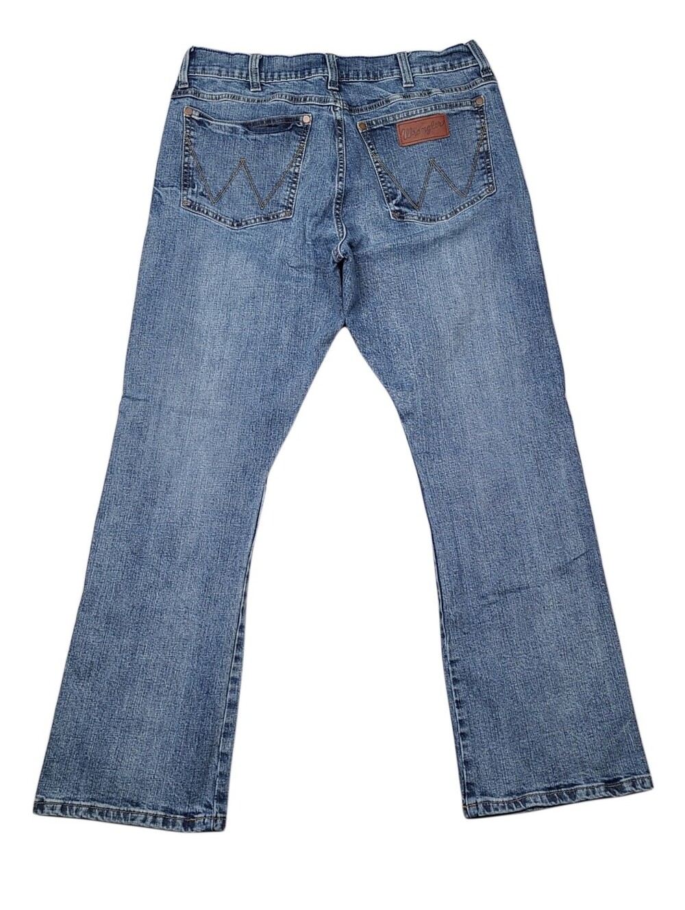 Wrangler Retro Men’s 34x30 Slim Boot Jeans Blue Denim Bootcut Cowboy